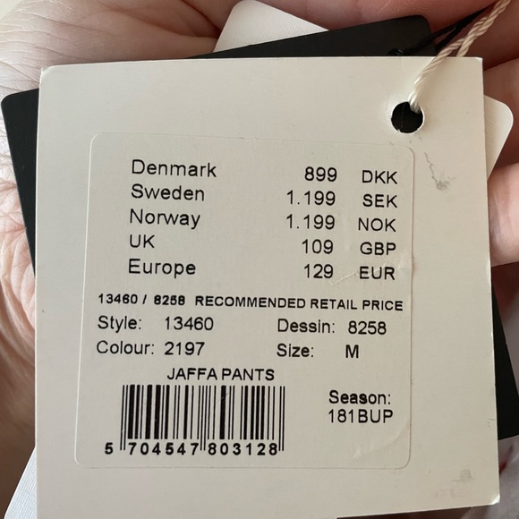 NEW Baum Und Pferdgarten Jaffa Floral Print Pants size M - Picture 12 of 14